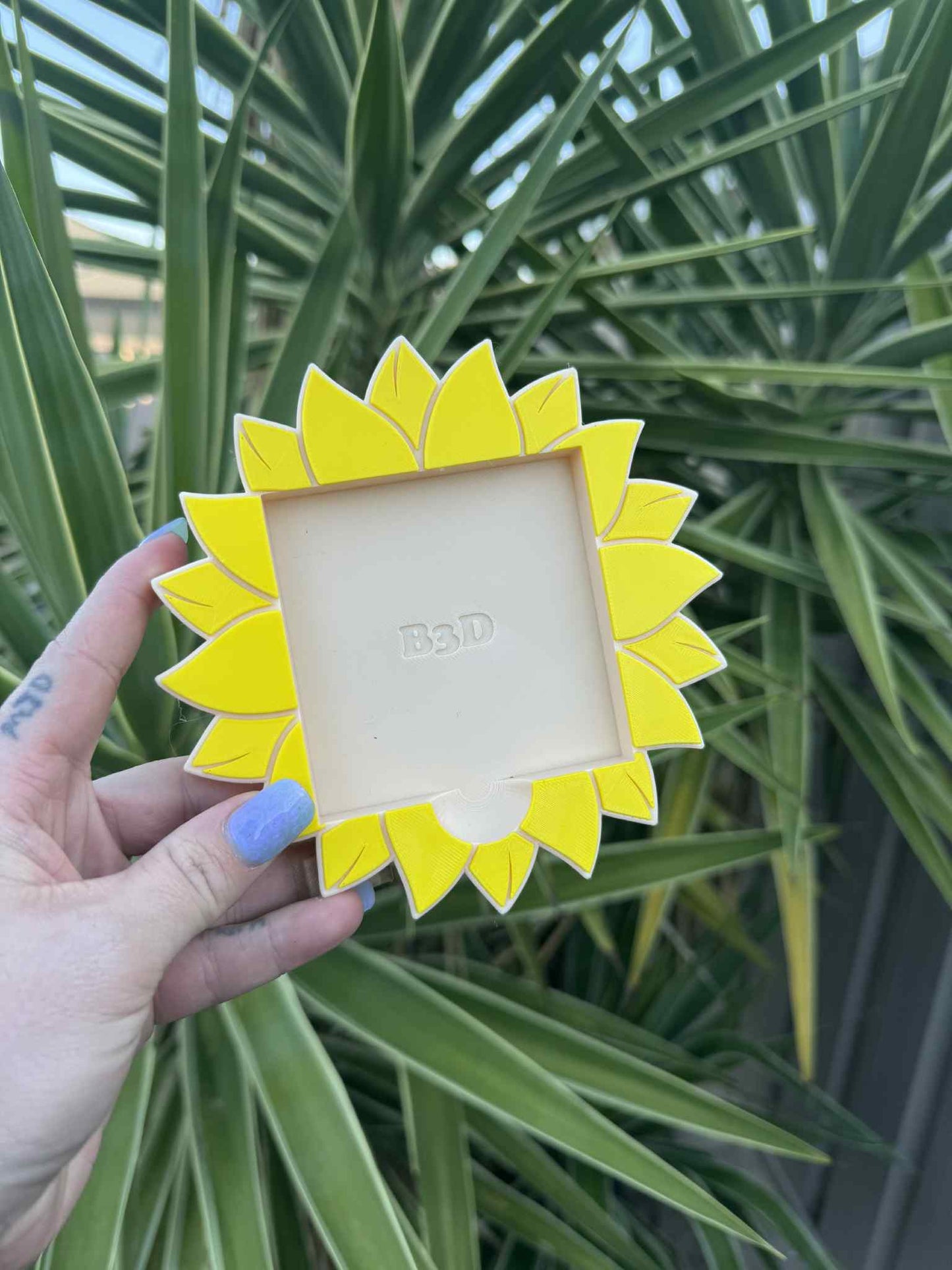 Yellow Sunflower Sticky Note holder