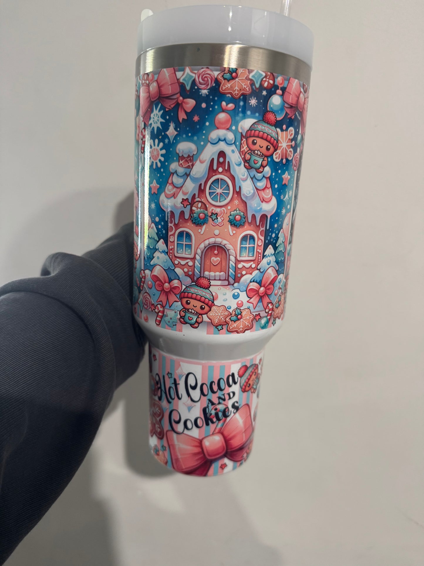 Christmas Cookie House 40oz Tumbler