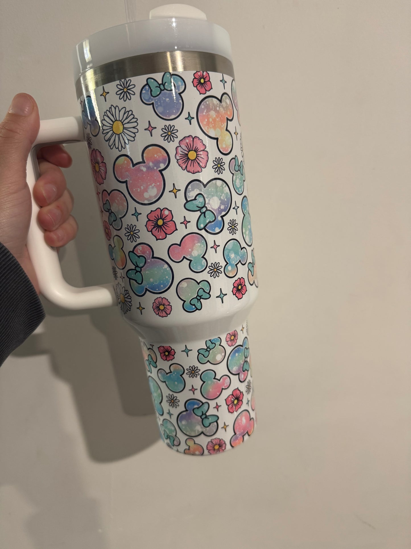 Mouse head colourful 40oz Tumbler