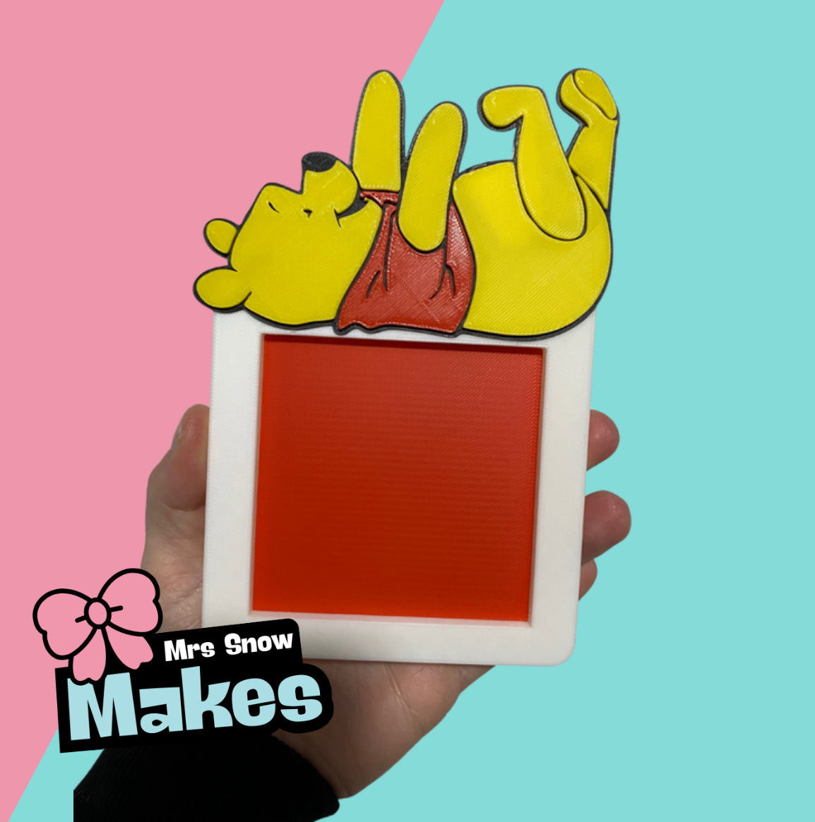 Yellow Bear Sticky Note holder