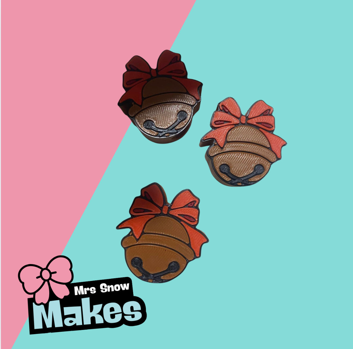 Bells Straw Toppers