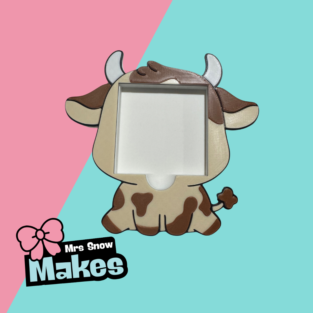 Highland Cow Sticky Note holder