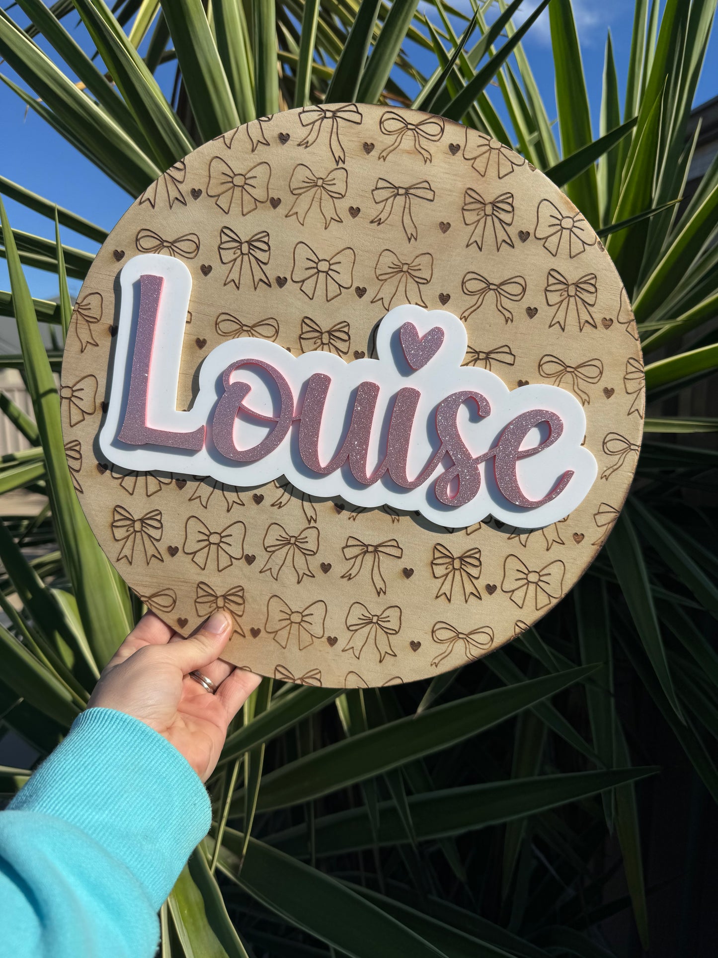 30CM PLY NAME SIGNS