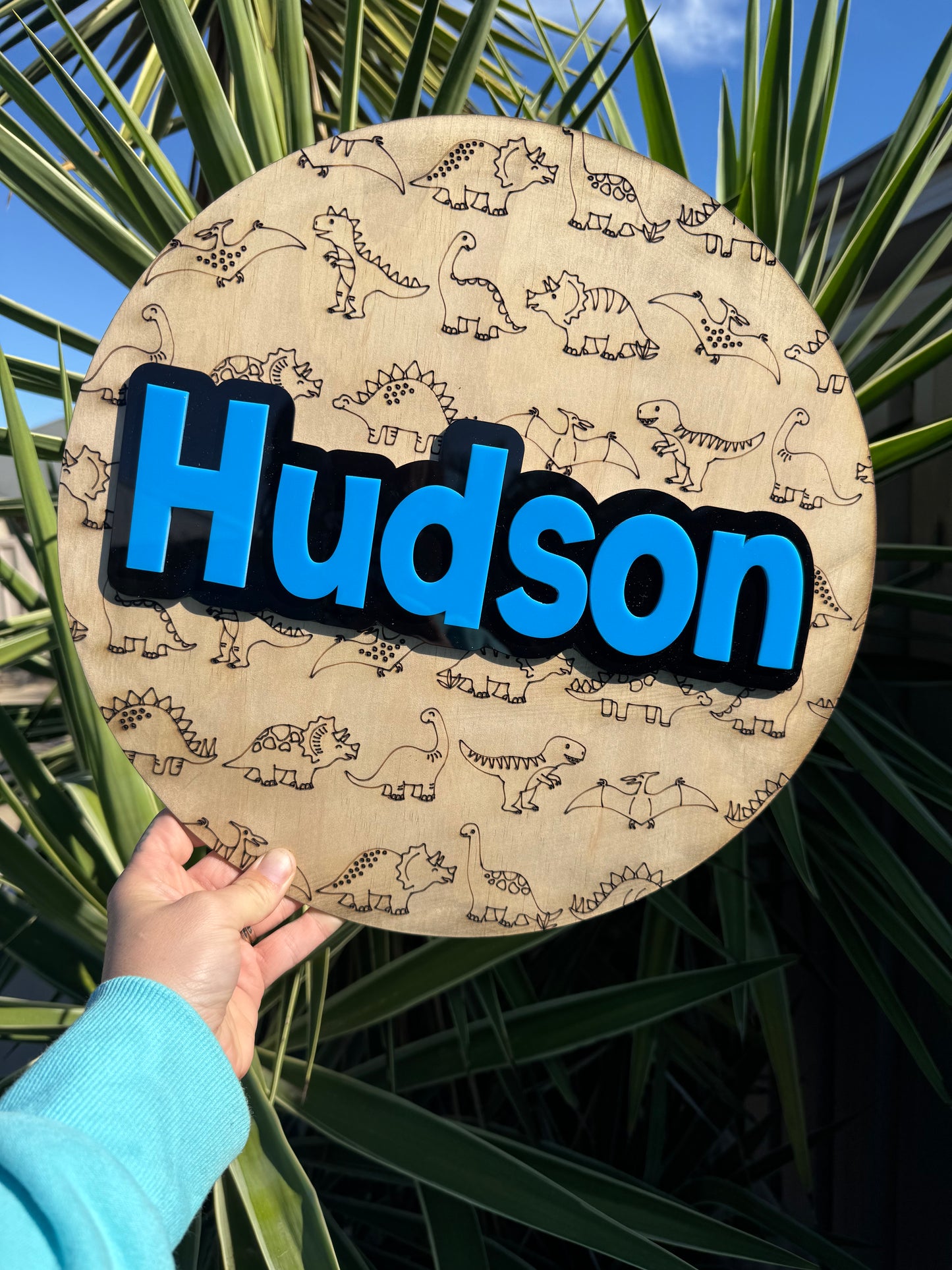 30CM PLY NAME SIGNS