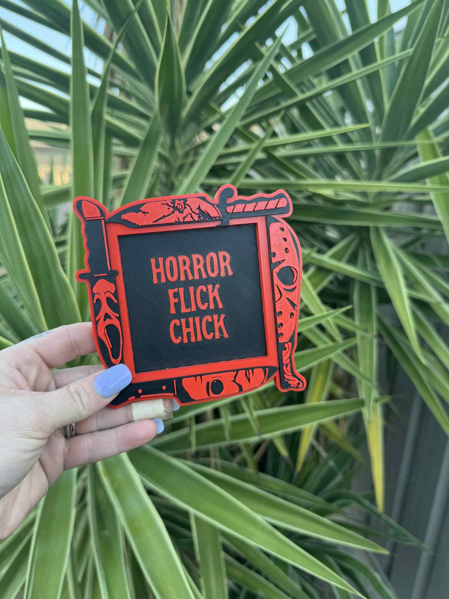 Horror Flick Chick Sticky Note holder