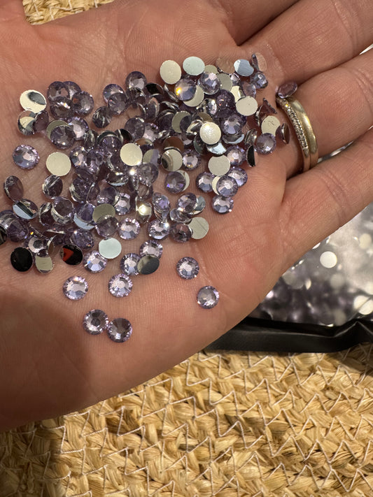 5mm Rhinestones - Light Amethyst