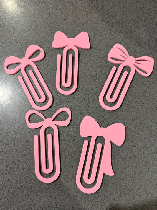 Acrylic Paperclip Bookmarks