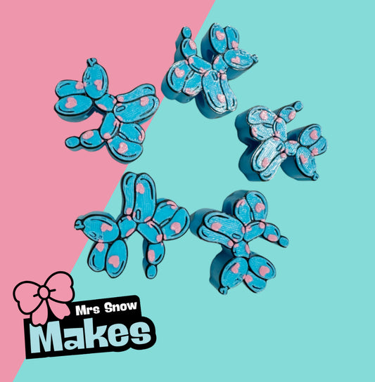 Balloon Dog Straw Toppers