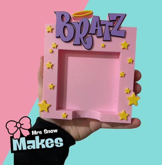 Sassy doll Pink Sticky Note holder