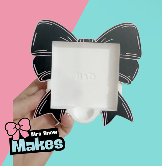 Black & White Sticky Note holder