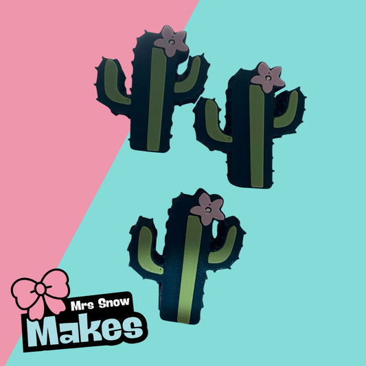 Cactus Straw Toppers
