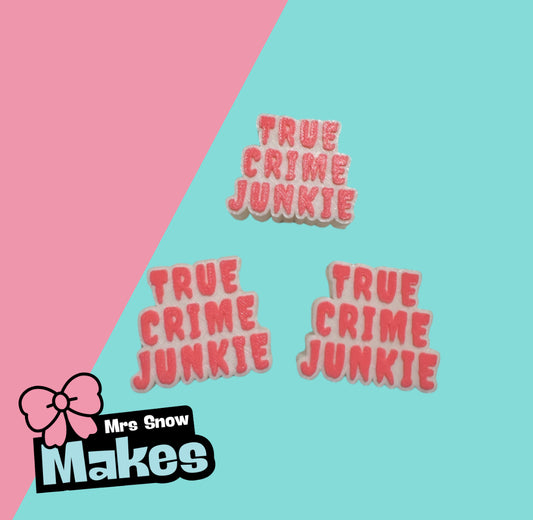 True Crime Junkie Straw Toppers