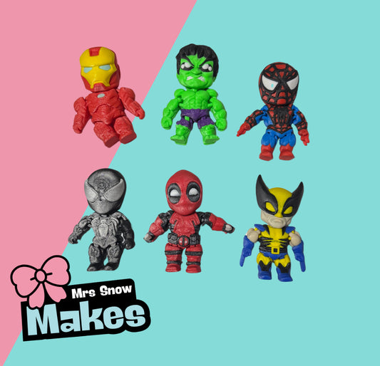 Super Hero Flexi Friends