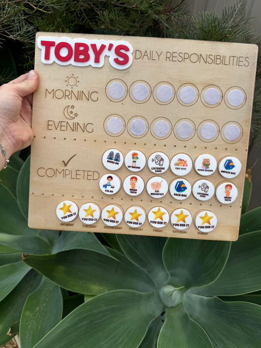 KIDS RESPONSIBILITYS CHART