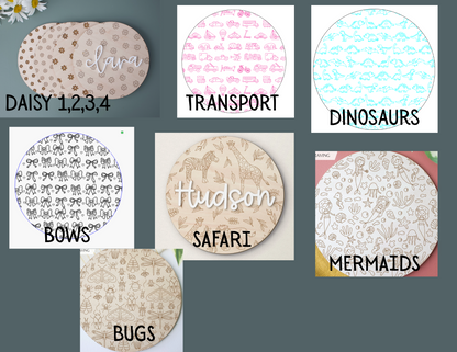 30CM PLY NAME SIGNS