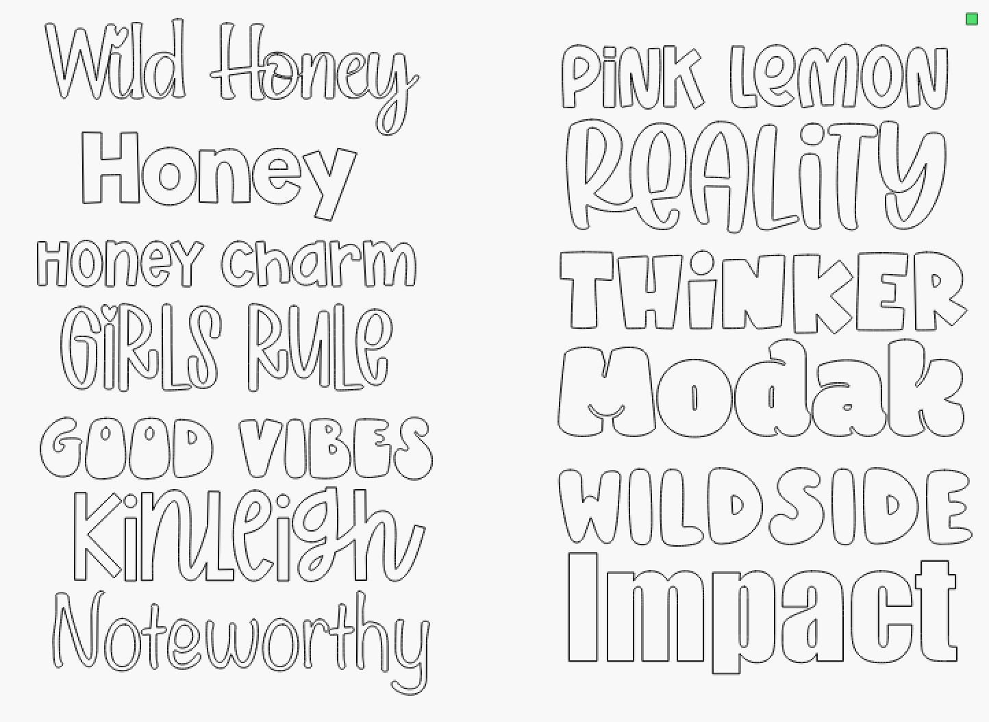 30CM PLY NAME SIGNS