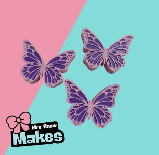 Butterfly Straw Toppers
