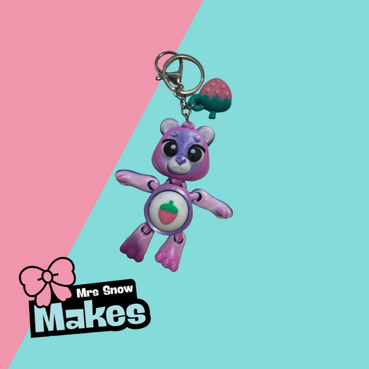 Limited Edition Purple/Pink Rainbow Clicky Bears