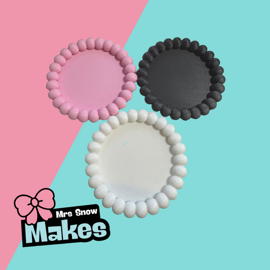Round Bubble Coasters