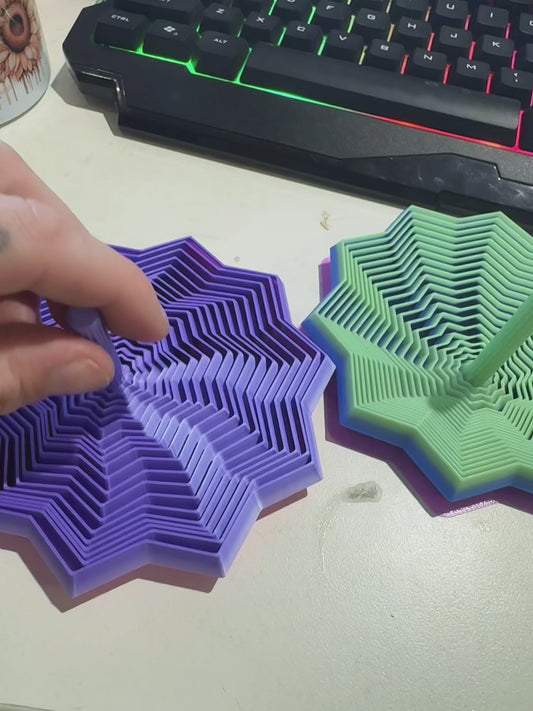 Noisy star fidgets